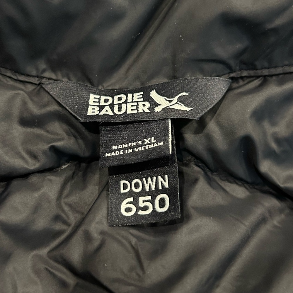 Eddie Bauer Women's Down 650 Lightweight Packable Puffer Jacket Size XL - Picture 6 of 9
